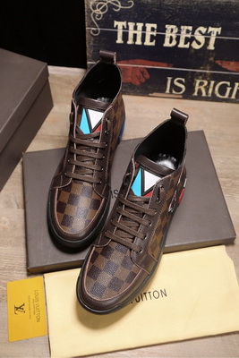 LV High-Top Fashion Men Shoes--087